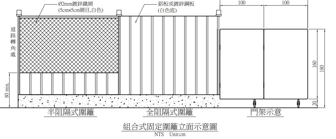 施工圍籬設置原則 圖片 3